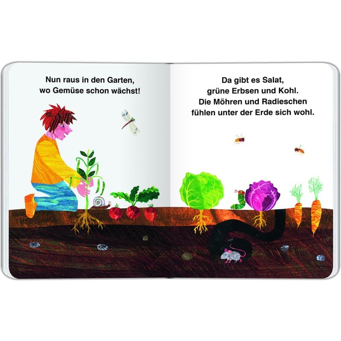 Die kleine Raupe Nimmersatt - Frühling