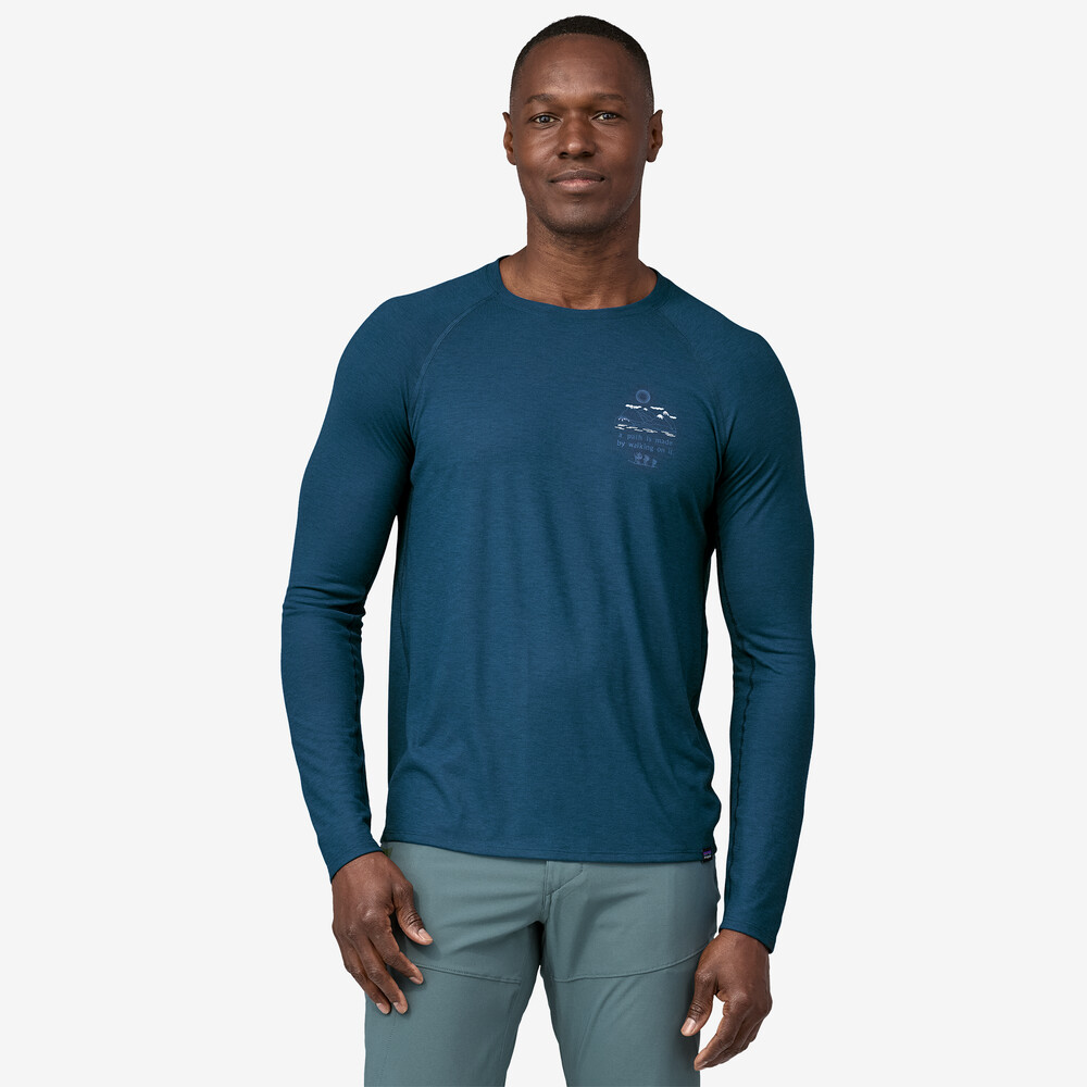Capilene Cool Trail Herren-Langarmshirt
