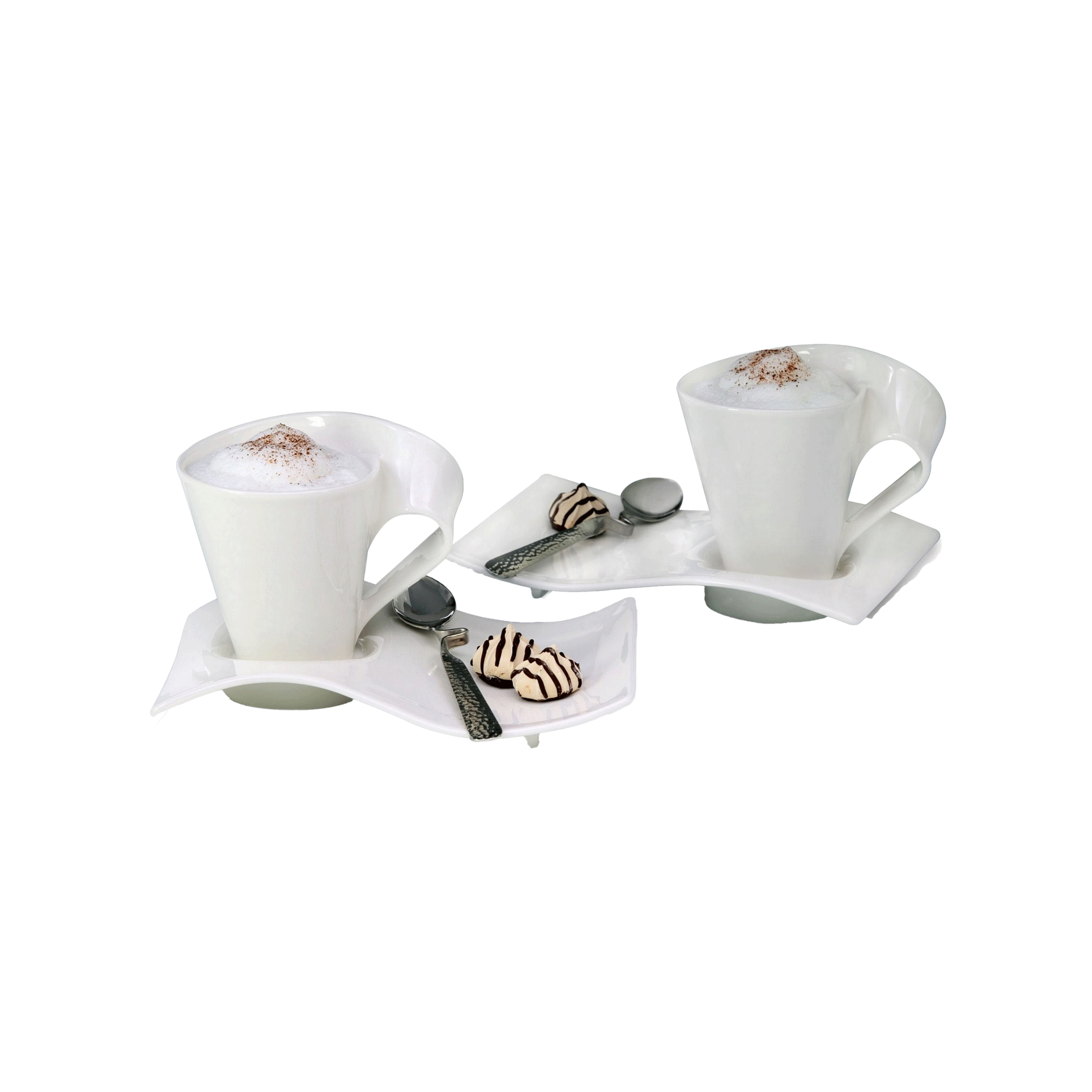 NewWave Coffee set White, Premium Porcelain