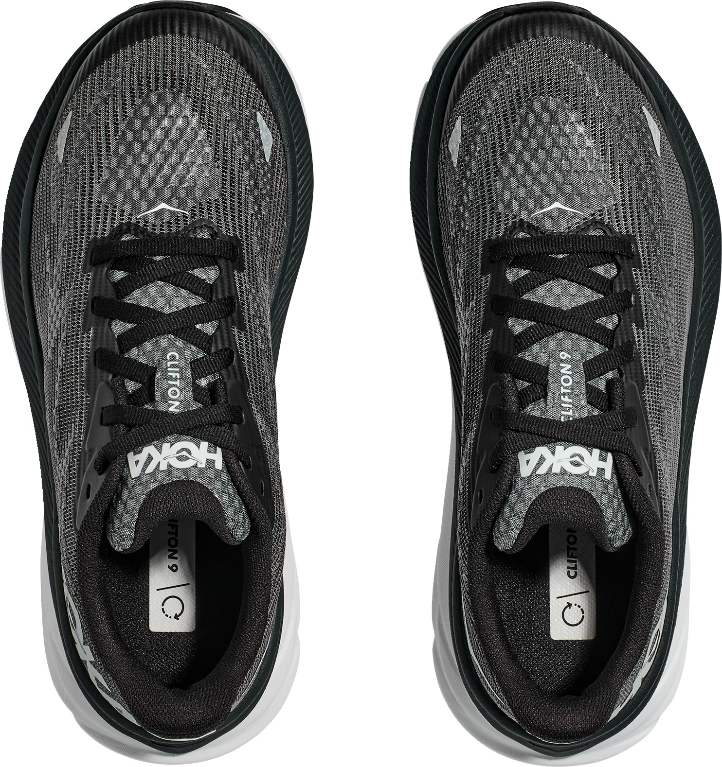 Clifton 9 Junior BWHT/Black/White