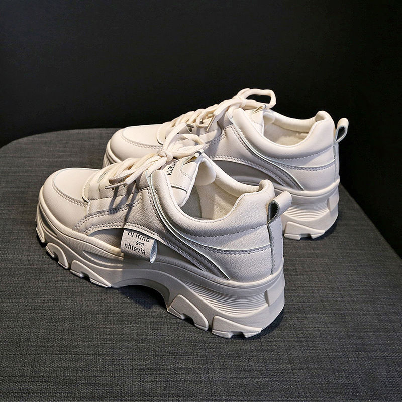 Sleeko - Platformsneakers van imitatieleer