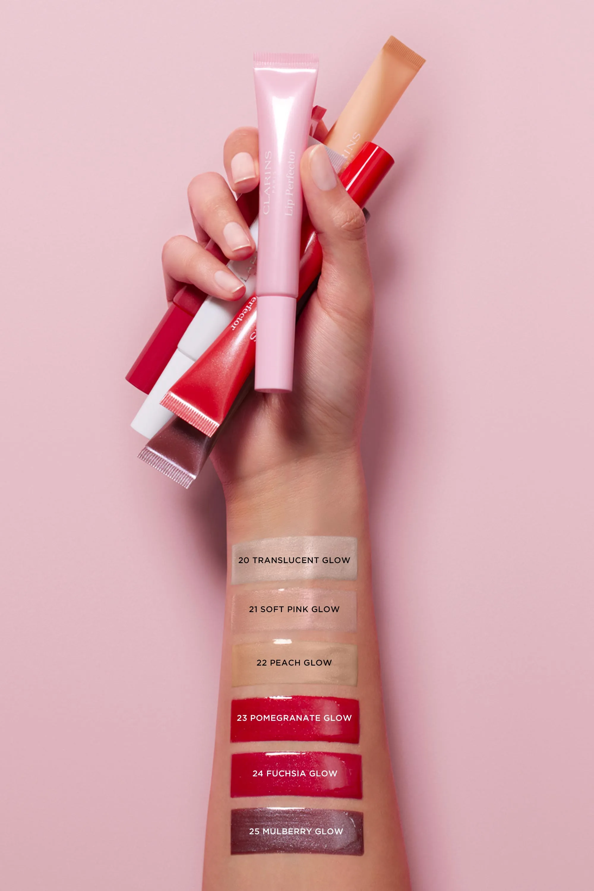 Clarins Embellisseur lèvres et joues Lip Perfector Glow Gloss-12 ml