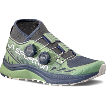 La Sportiva Jackal II BOA Laufschuhe Night Sky / Aspen Green Damen