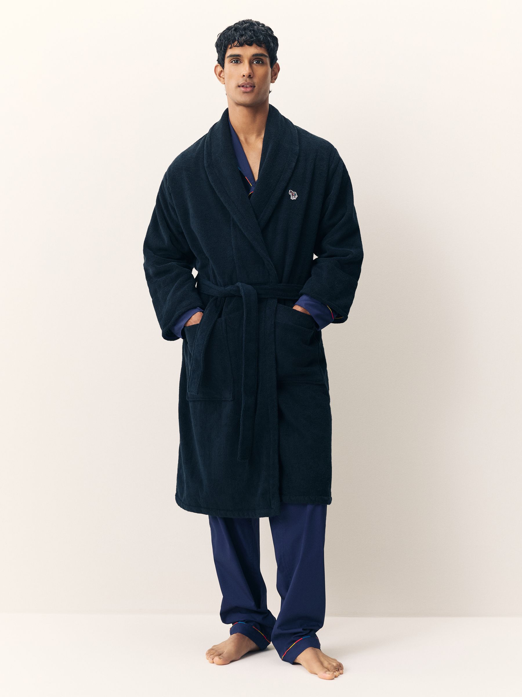 PS Paul Smith Towelling Black Robe