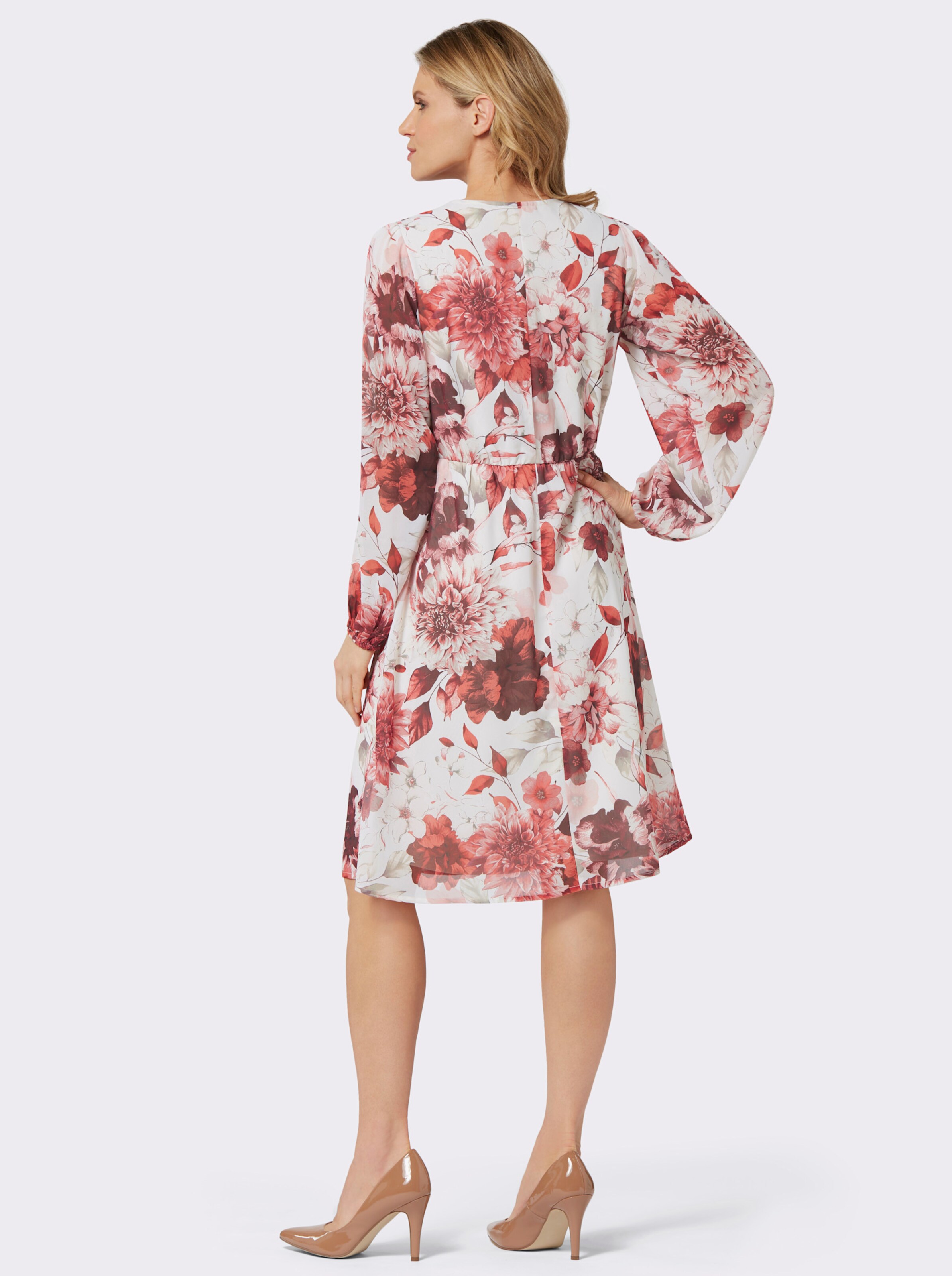 Druck-Kleid