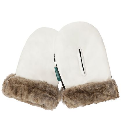 KongWalther Barnevognshandsker - ?sterbro - Creme Fur