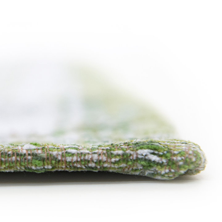 Vintage vloerkleed - Fading World Medaillon Groen