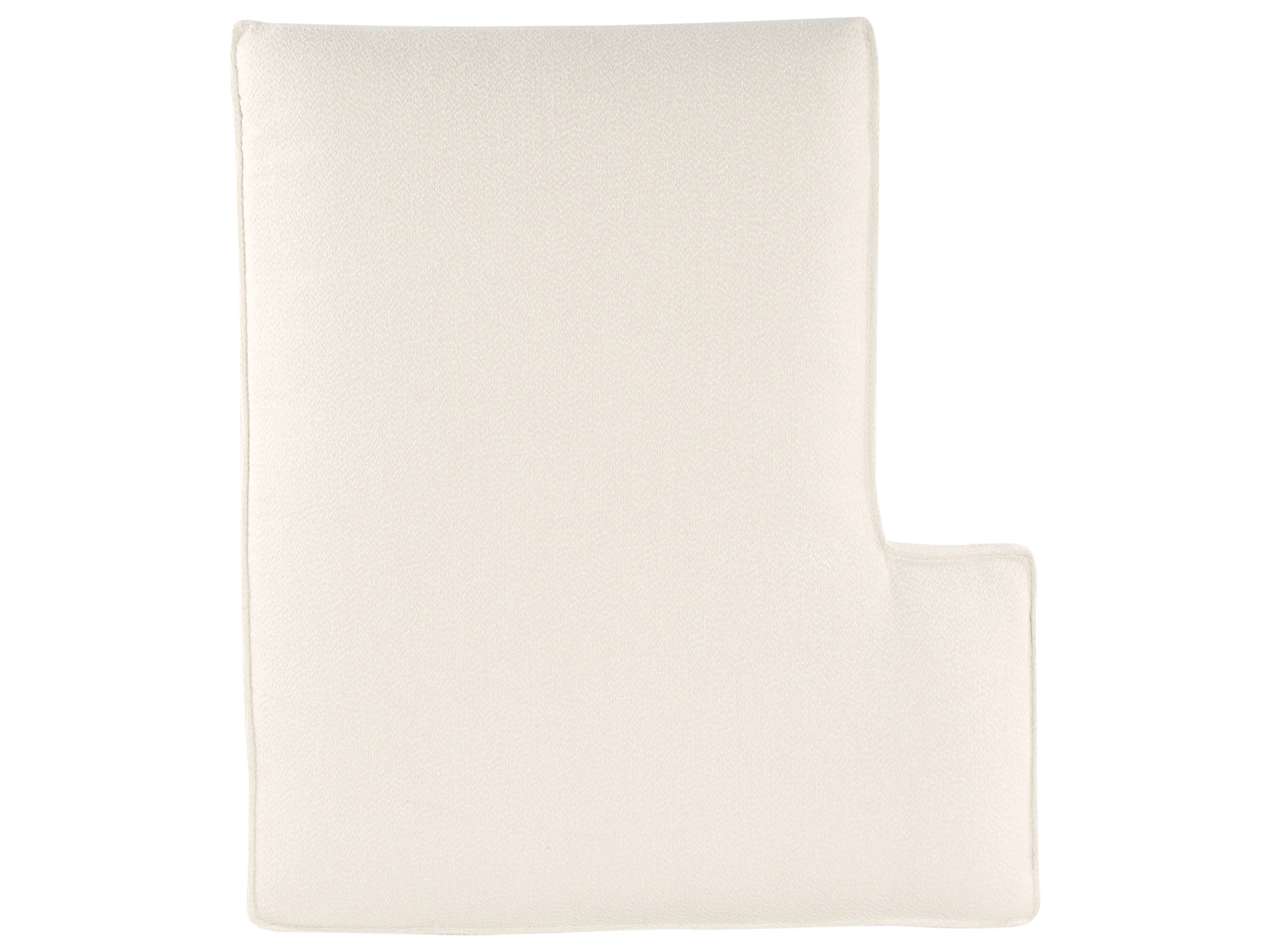 Hoekbank KOLDING Bouclé Lichtbeige met ottomaan linkszijdig