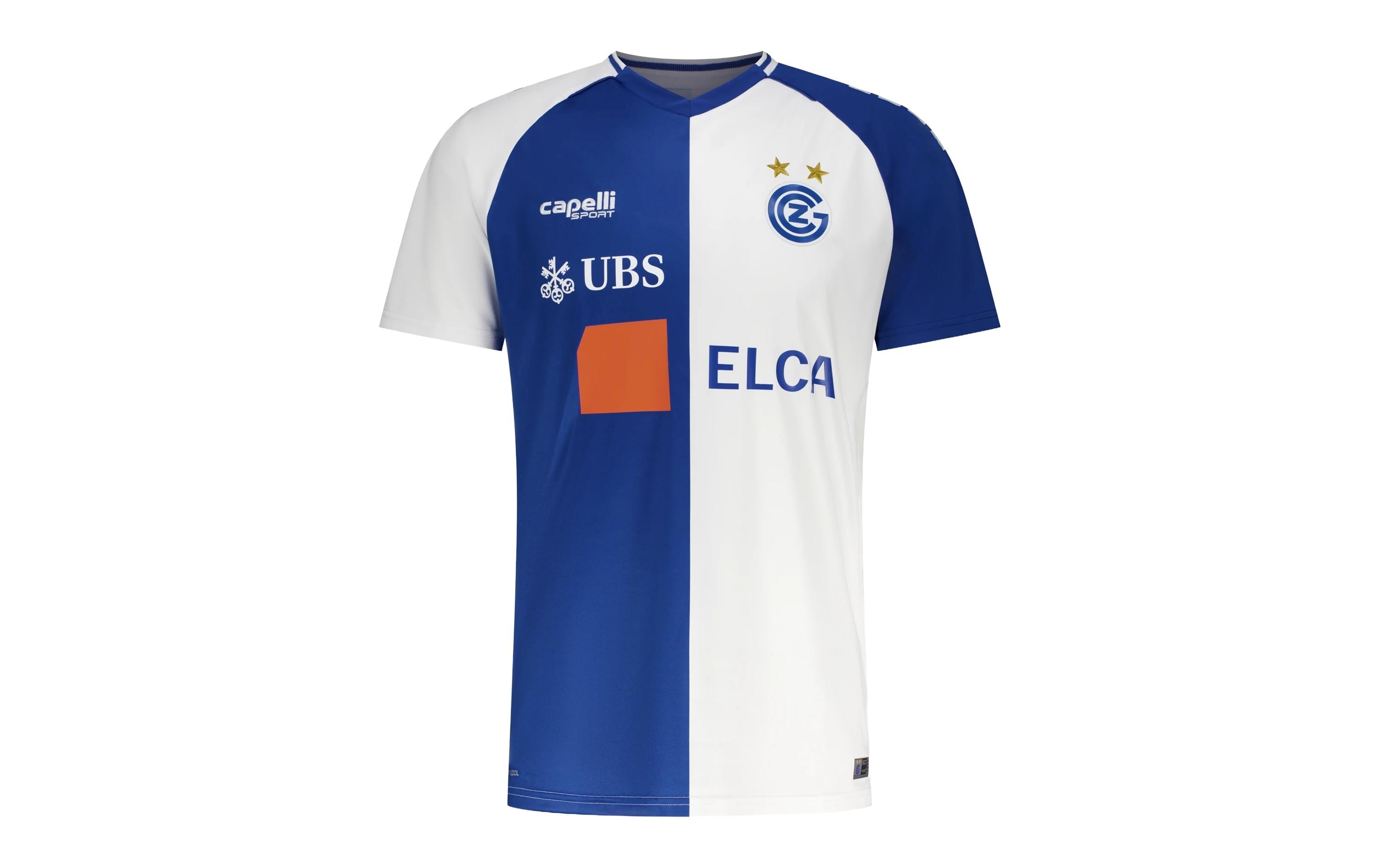 Home Jersey 25/26, M, Blau / Weiss<br>Heimtrikot des GC Zürich für die Saison 2025/26