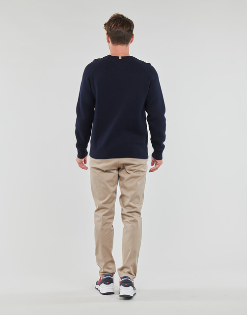 Tommy Hilfiger - VARSITY GRAPHIC CREW NECK - Marine