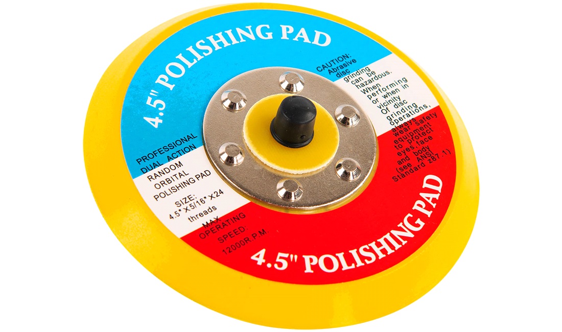 Bagplade 127mm til polermaskine 49139