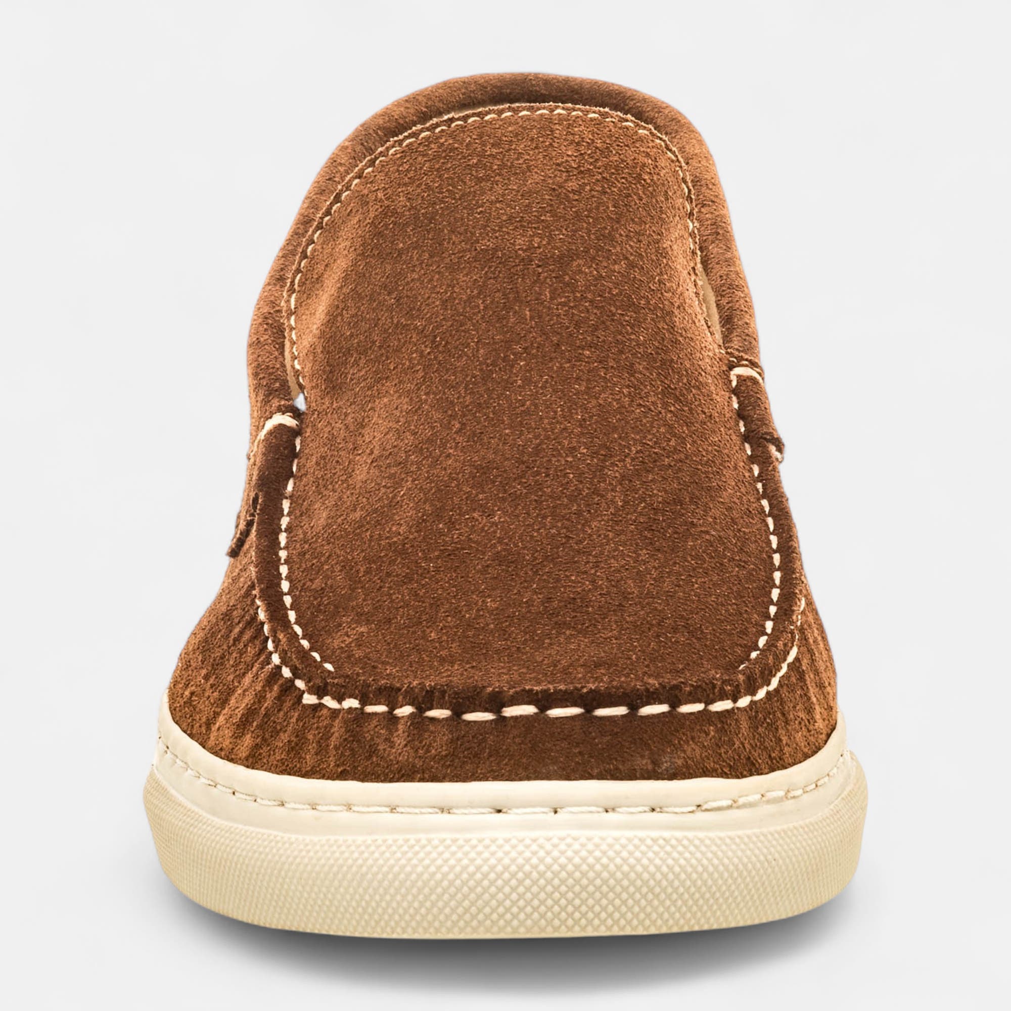 Mocassins Homme en cuir marron