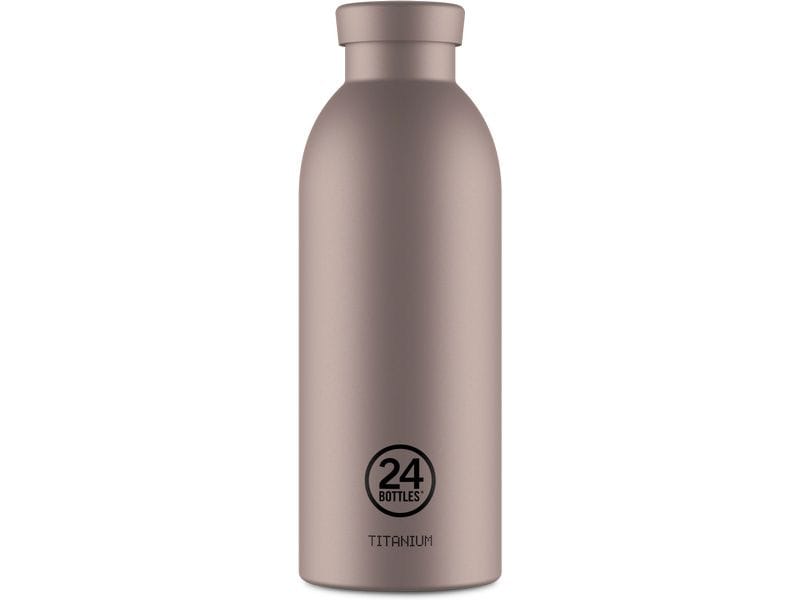 24Bottles Thermosflasche Clima Titanium 500 ml, Avant Trinkflasche aus rostfreiem Edelstahl für tägliche Nutzung