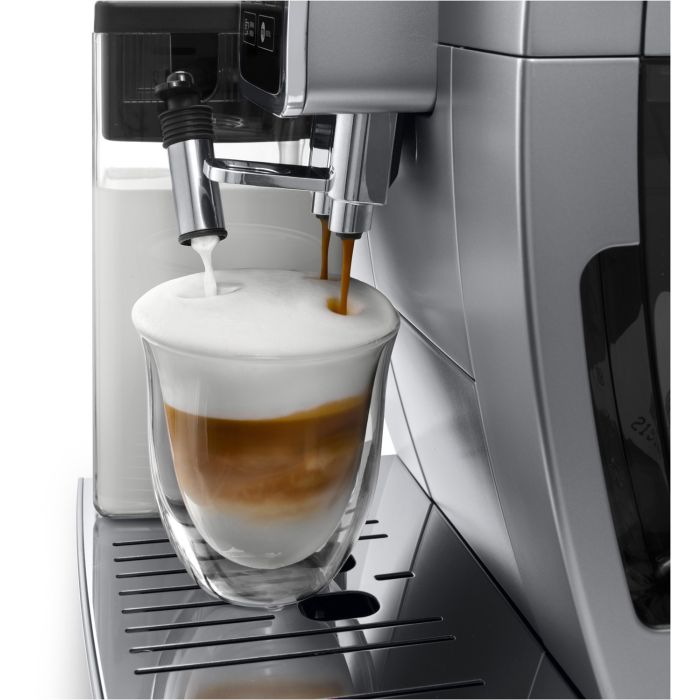 DeLonghi Kaffeevollautomat ECAM 356.77.S Dinamica Silber