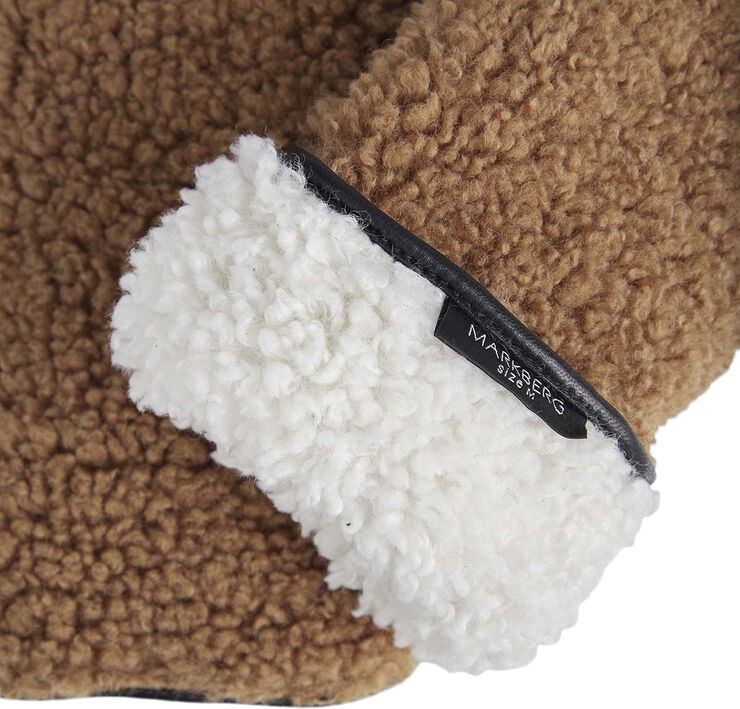 Markberg EdithMBG Mitten Hazel w/black