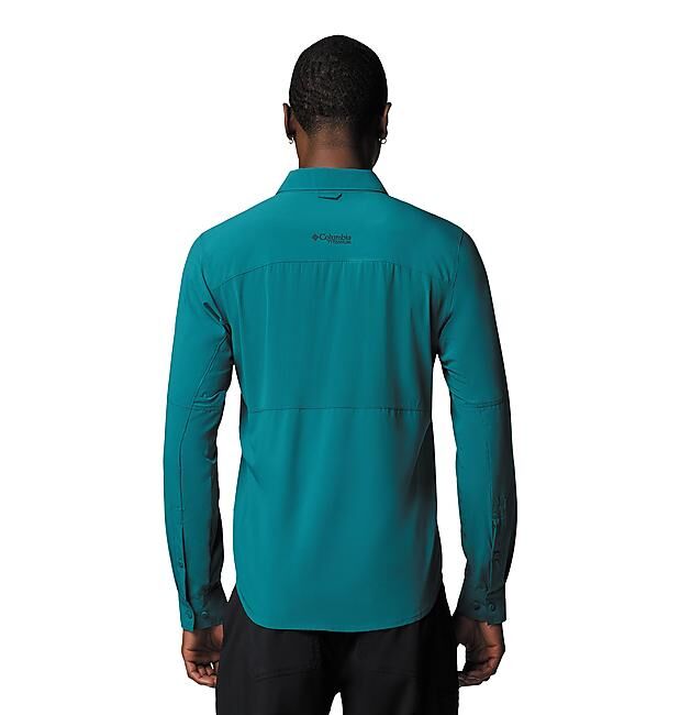 COLUMBIA - CHEMISE CIRQIE RIVER VENTED WOVEN LS