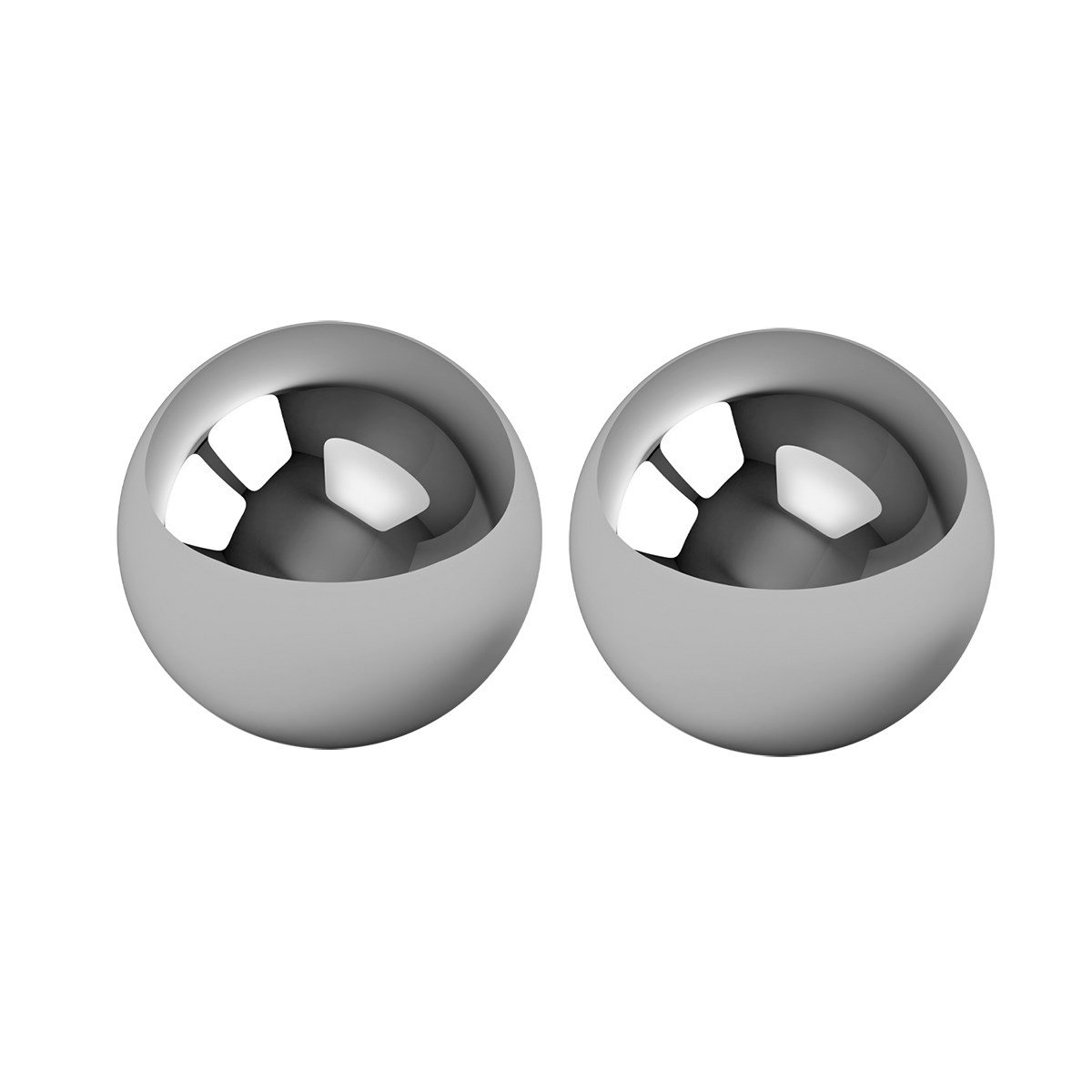 Boucles d'oreilles acier boule 7MM
