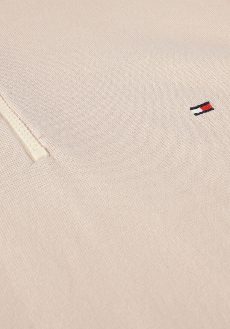 TOMMY HILFIGER gebroken wit tommy hilfiger trui 1985 zip mock