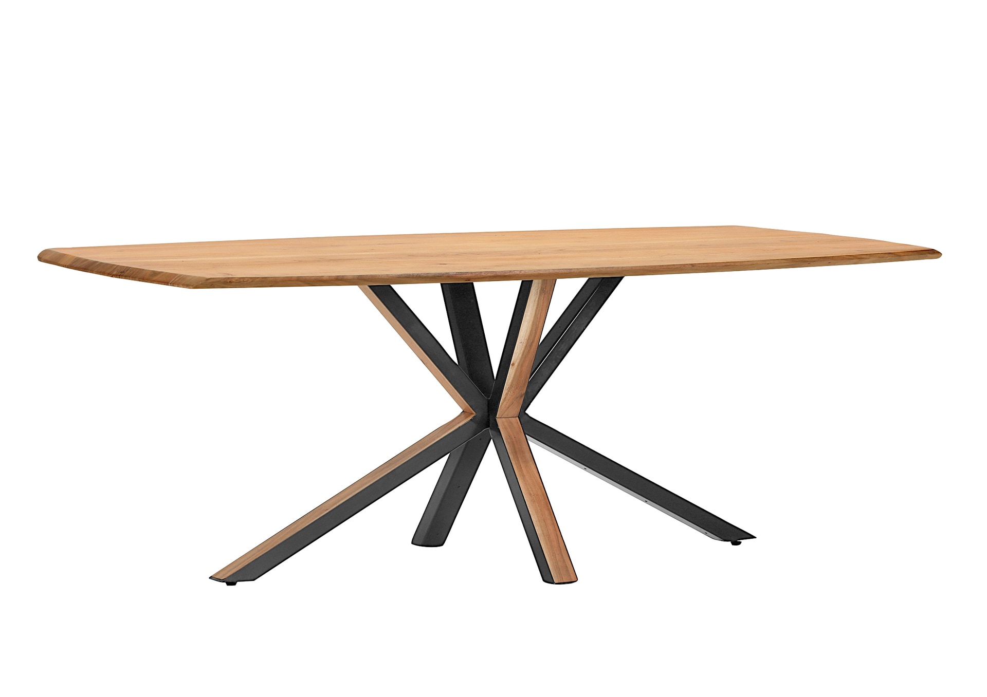 Esstisch Tarek 175 x 90 cm Akazie massiv natur