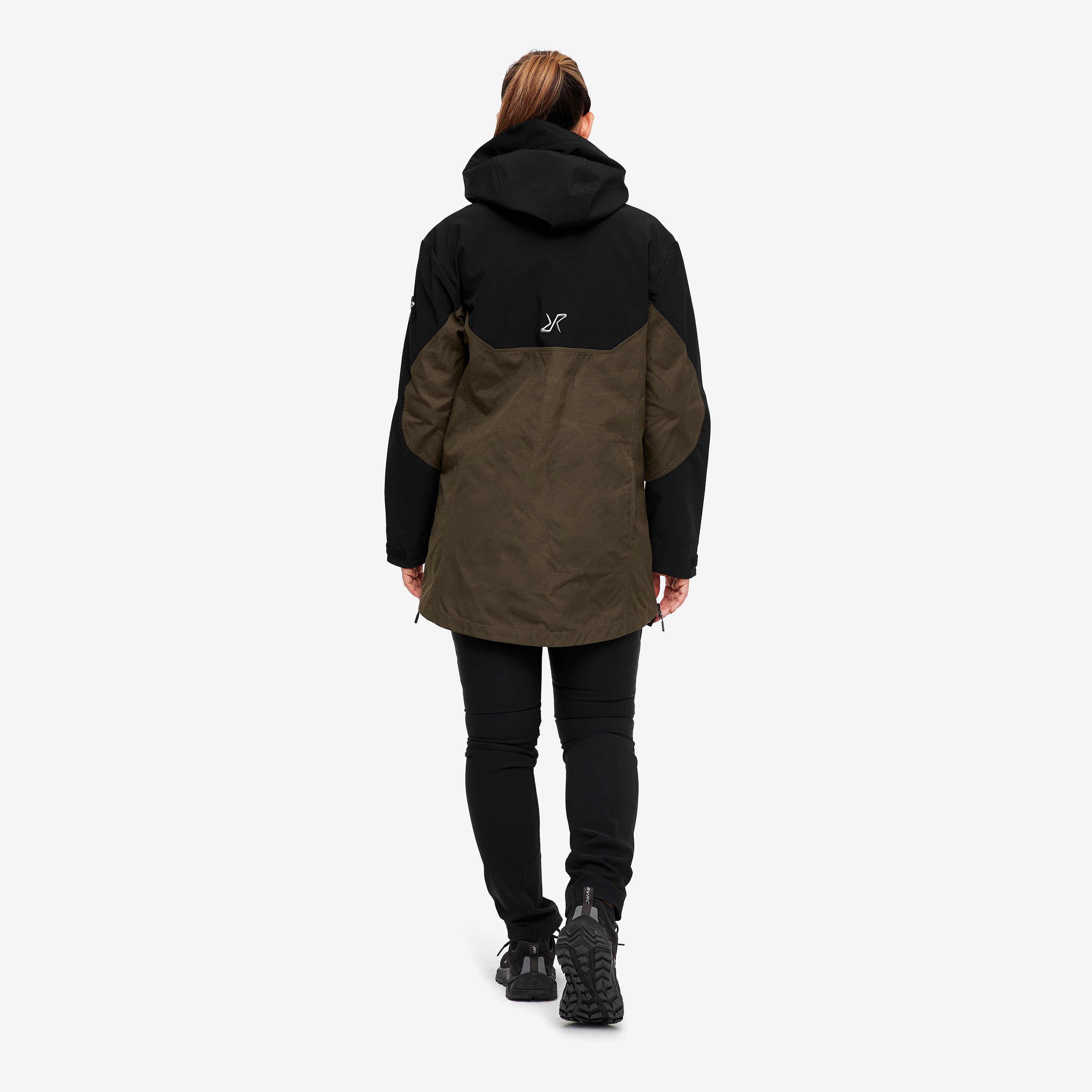 Outdoor Anorak Dame Mud