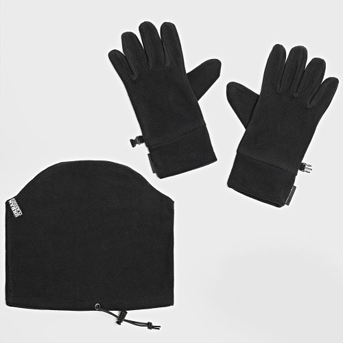 Lot Gants Et Cache-Col TB3865 Noir