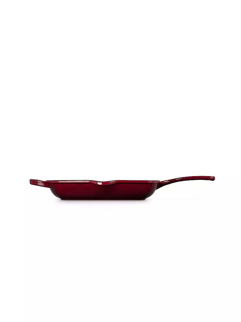LE CREUSET Grillpfanne quadratisch SIGNATURE 26x26cm Garnet dunkelrot