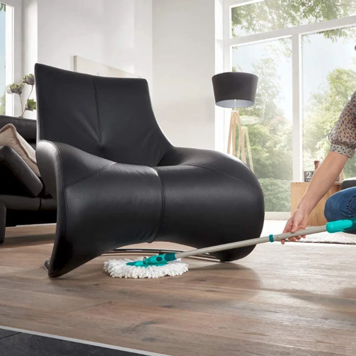 2 Chiffons de nettoyage Leifheit