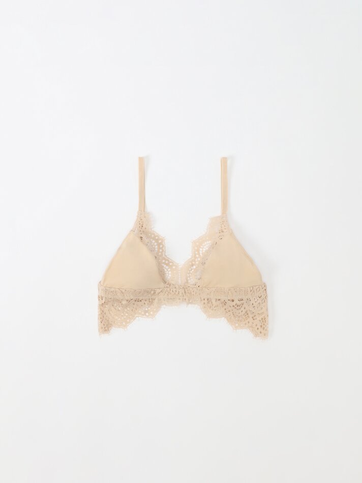 Conjunto com 2 sutiãs combinando - Branco