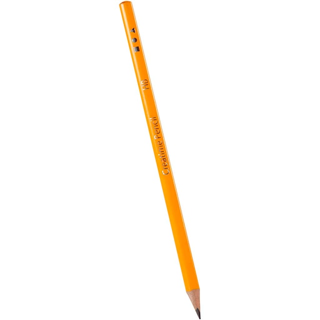 Skoleblyant, L: 17,5 cm, HB, tykkelse 7 mm, mine 2 mm, 12 stk./ 1 pk.