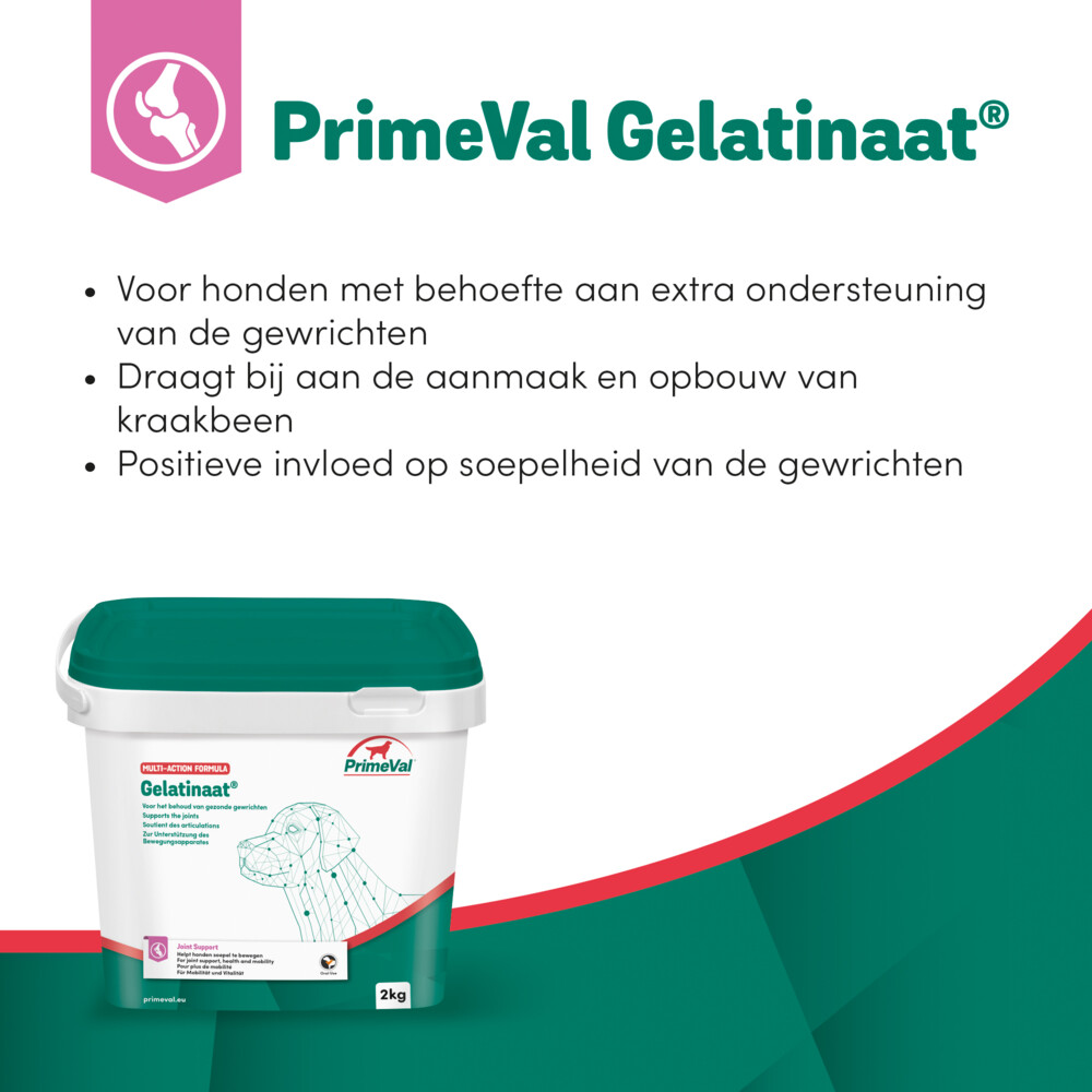 PrimeVal Gelatinaat Gewrichten Hond2 kg