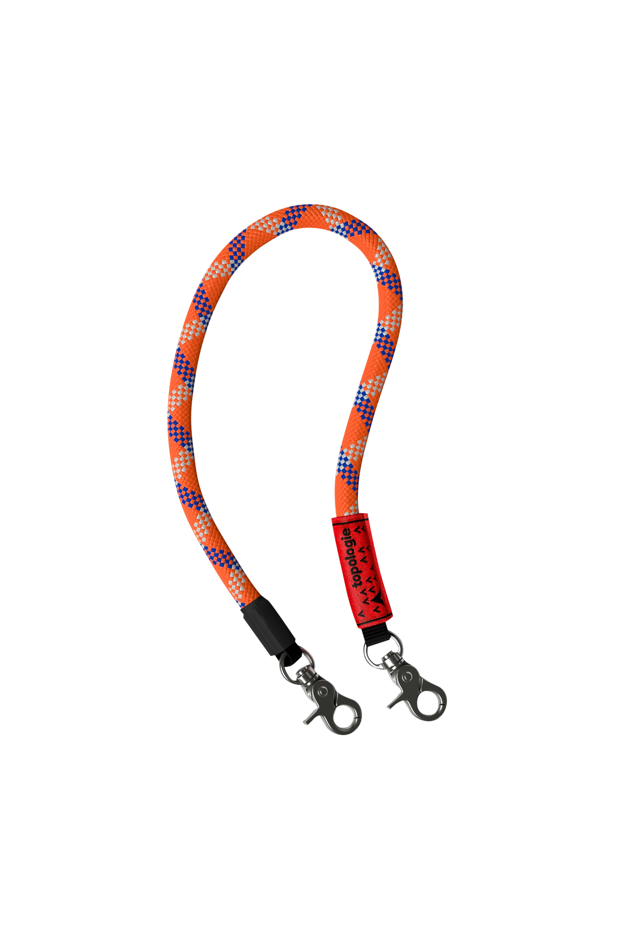 TOPOLOGIE Sangle Wares Straps 10mm Wrist Strap Orange Blue Orange