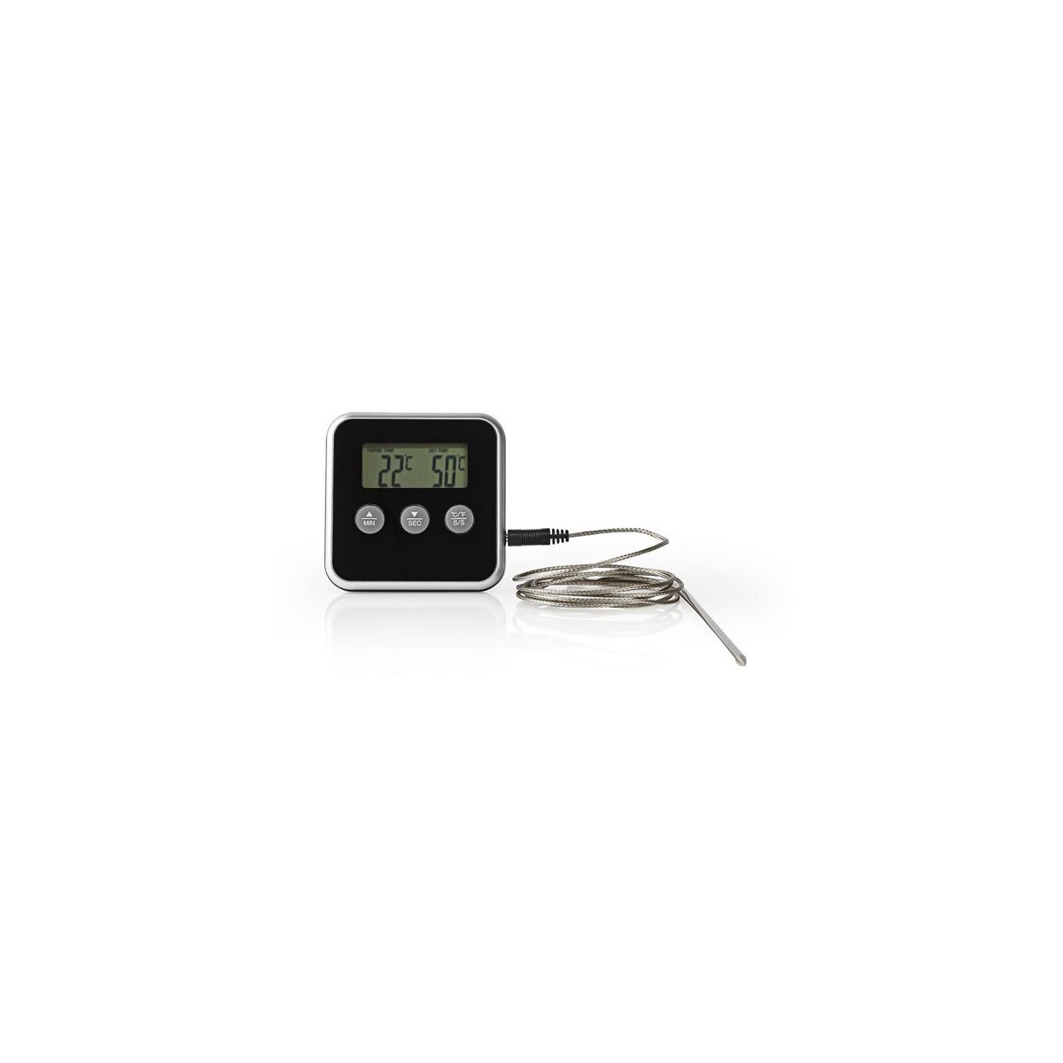 Nedis Steketermometer med digital display