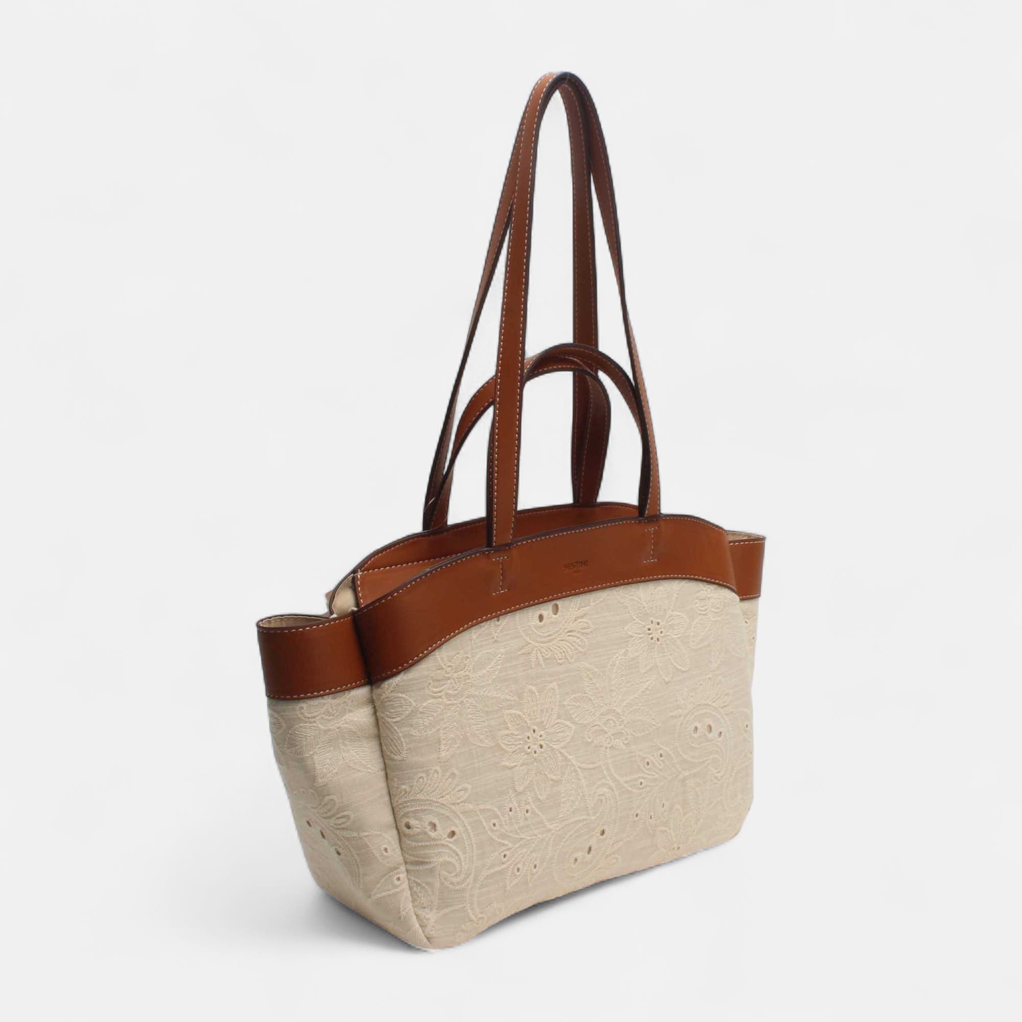 Sac à main beige