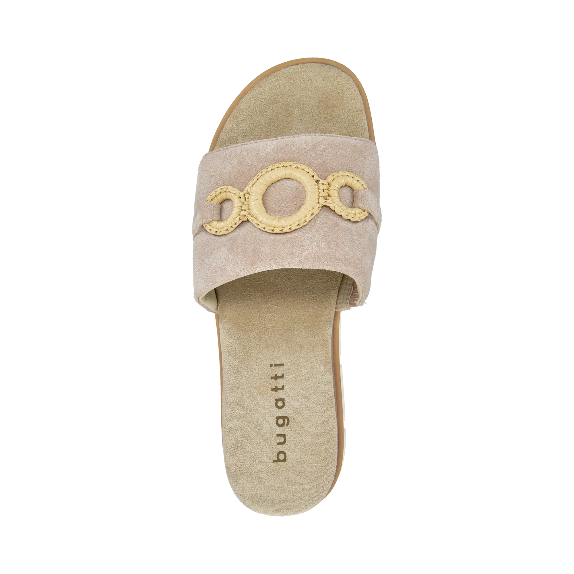 Pantoletten beige