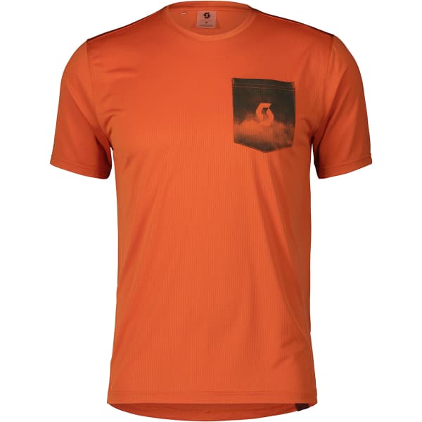 Maillot VTT SCOTT TEE M'S GRAVEL 20 SS BLAZE ORANGE/DARK GREY