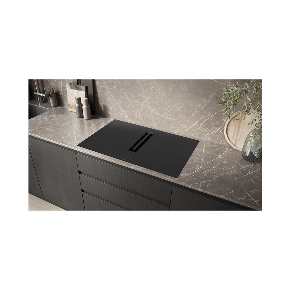 Siemens ED811HQ26E Induktionskochfeld Rahmenlos mit integriertem Dunstabzug 80cm