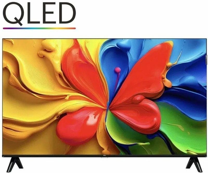 Tcl - 32S4K - QLED TV - Zwart - 32-inch - Android TV