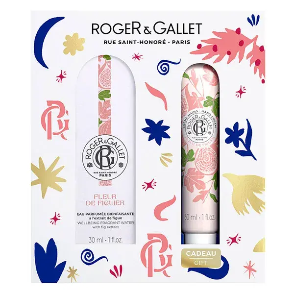 Conjunto de presente Roger & Gallet: Creme para mãos perfumado com flor de figo aquático (30ml)