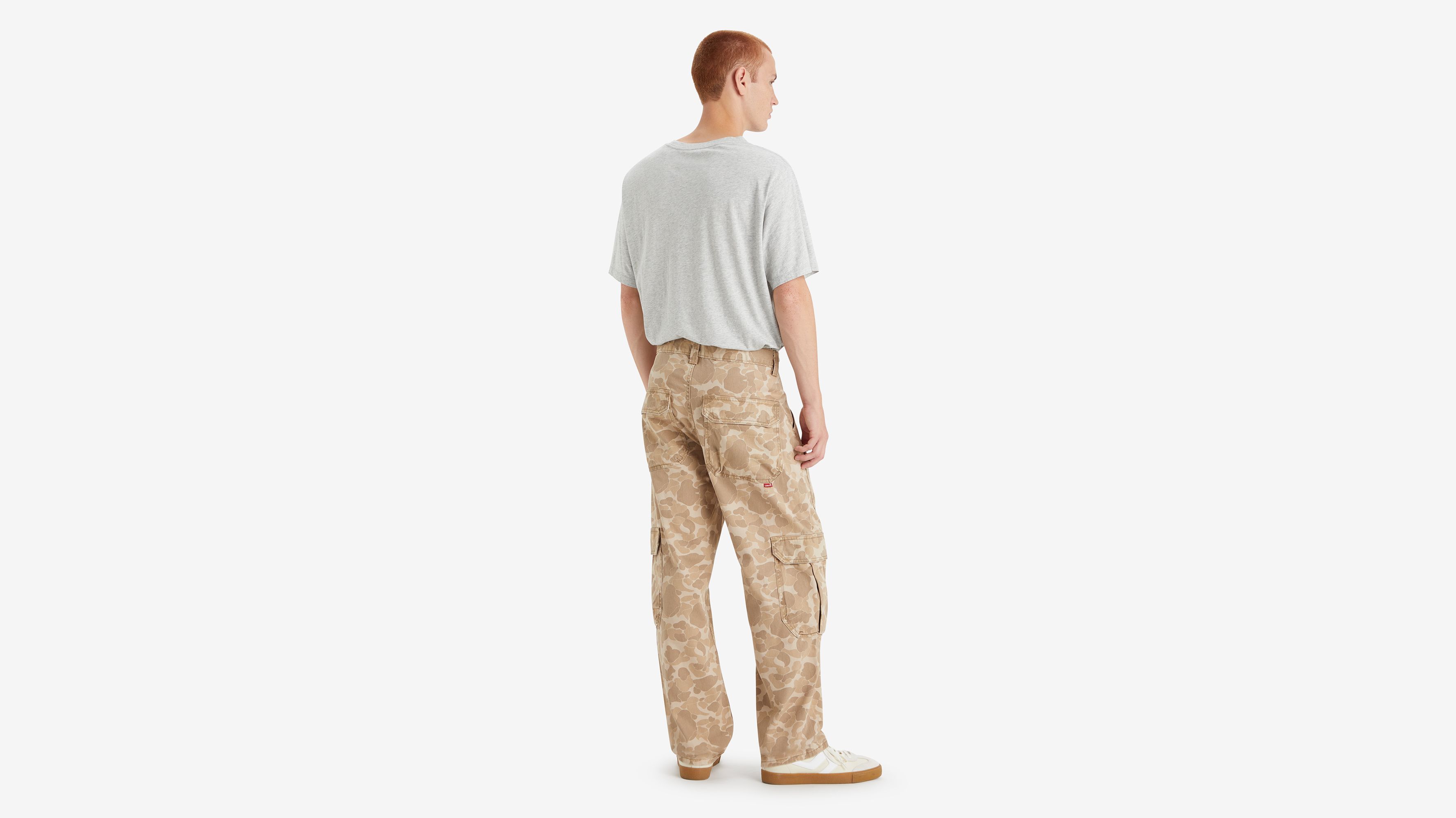 Pantalon Stay Loose Cargo - Safari Classic Duck Camo Print - Beige