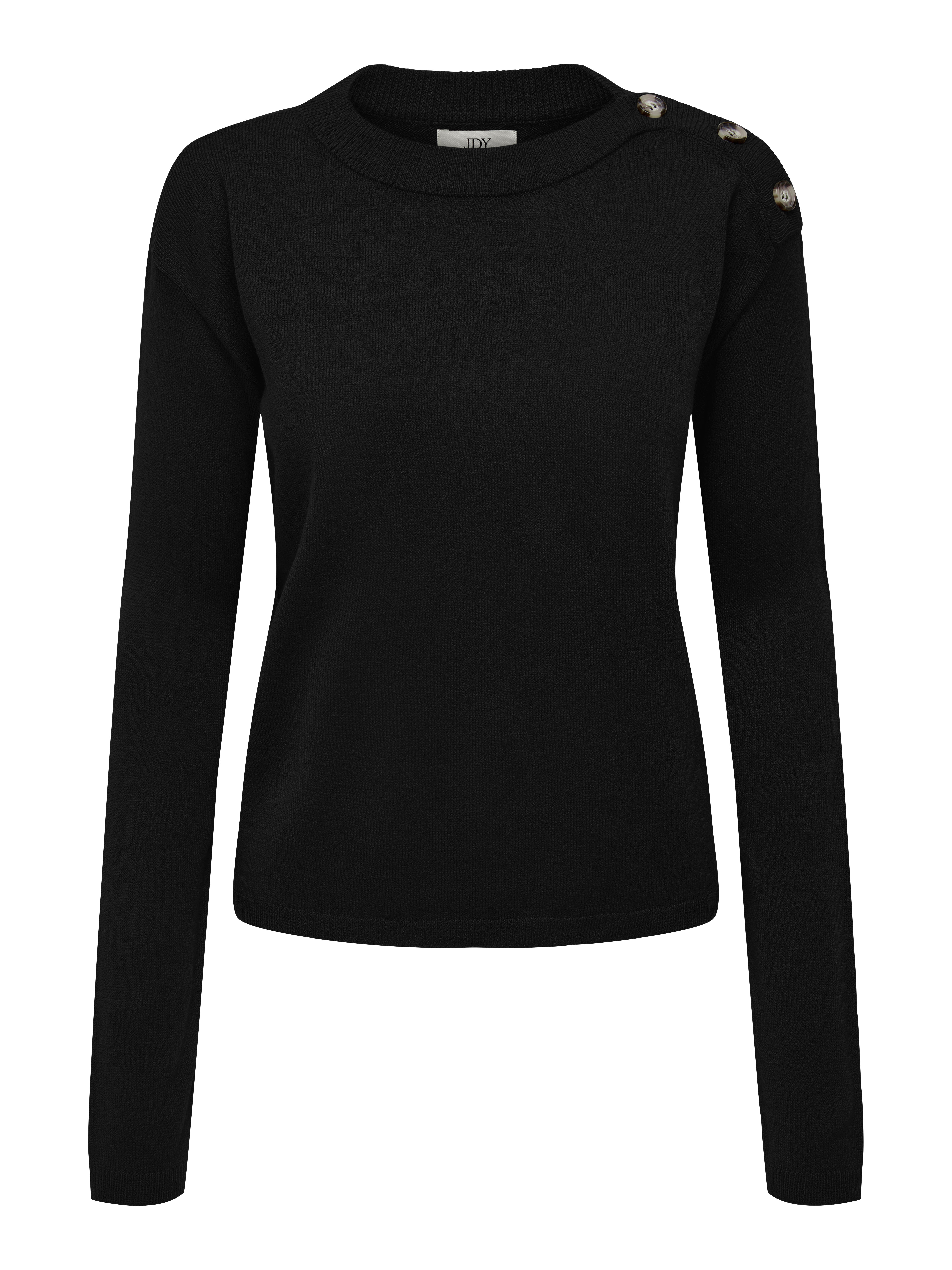 JDYLAURA Strickpullover Black