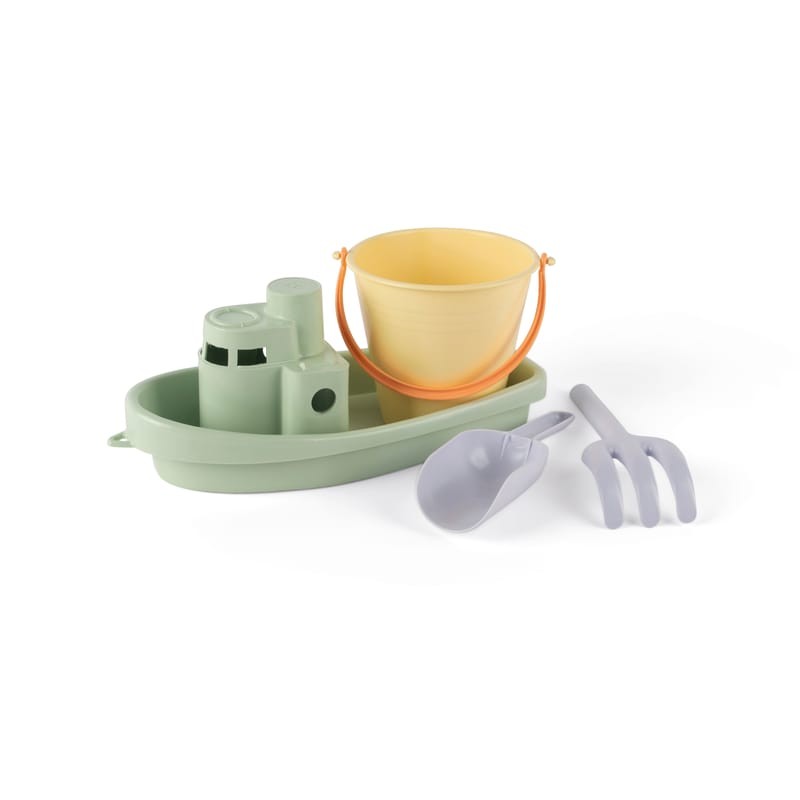 Dantoy - Classic pastel båd- og spandesæt