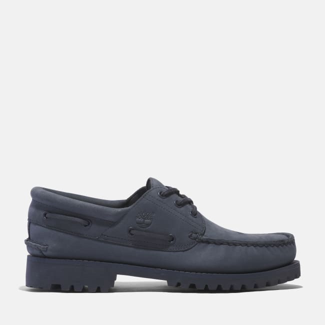 Scarpa da Barca Timberland® Authentic Handsewn                da Uomo in pelle scamosciata blu scuro