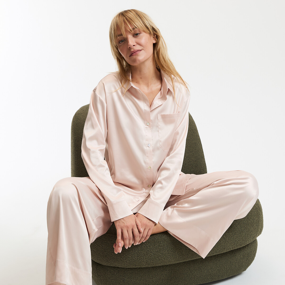 COLEÇÕES LA REDOUTE<br>Pijamas de cetim