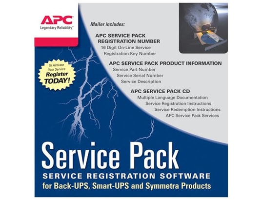 APC - Multiprise Extension de garantie 3 ans pour onduleurs SMT750I, SMT750RM...