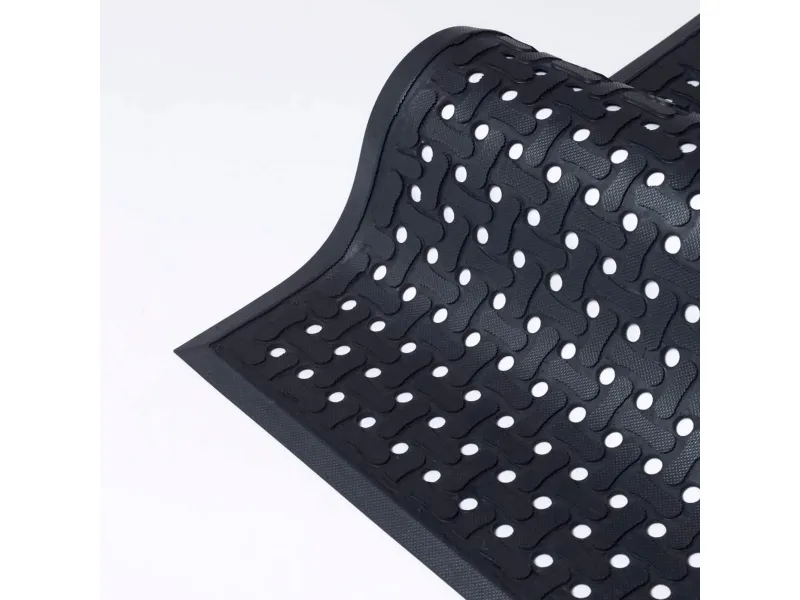 Arbejdsmåtte Comfort Flow 85x140cm sort
