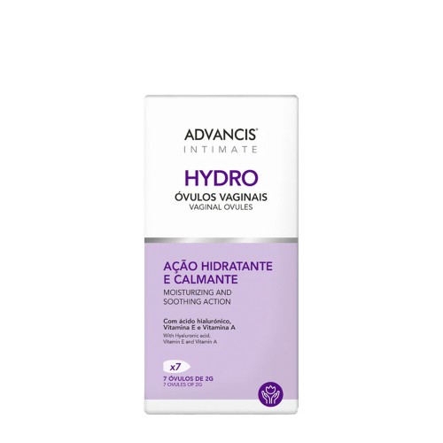 Advancis Intimate Hydro Óvulos Vaginais 7 unidades