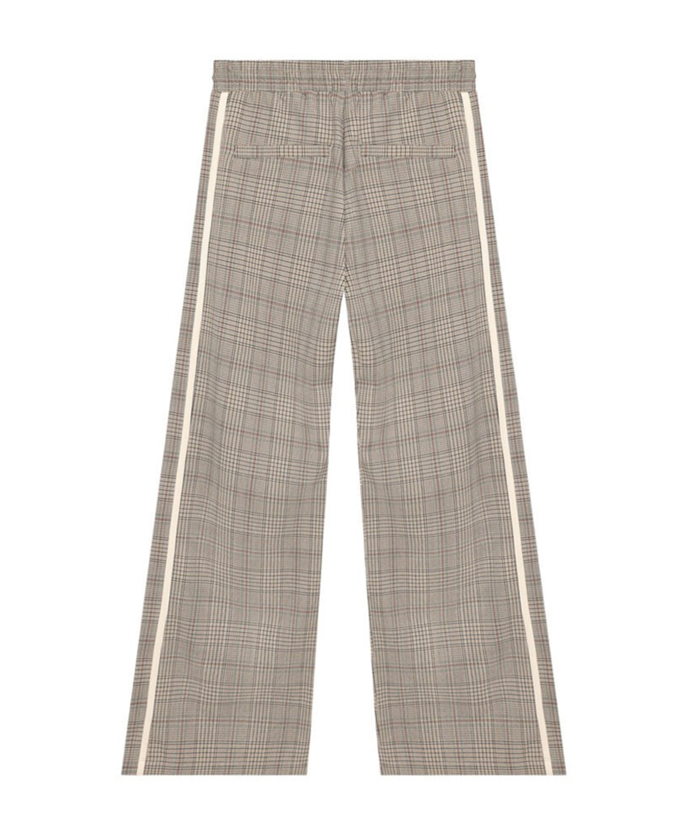 Indian Blue Jeans Extra Wide Check meisjes broek bruin