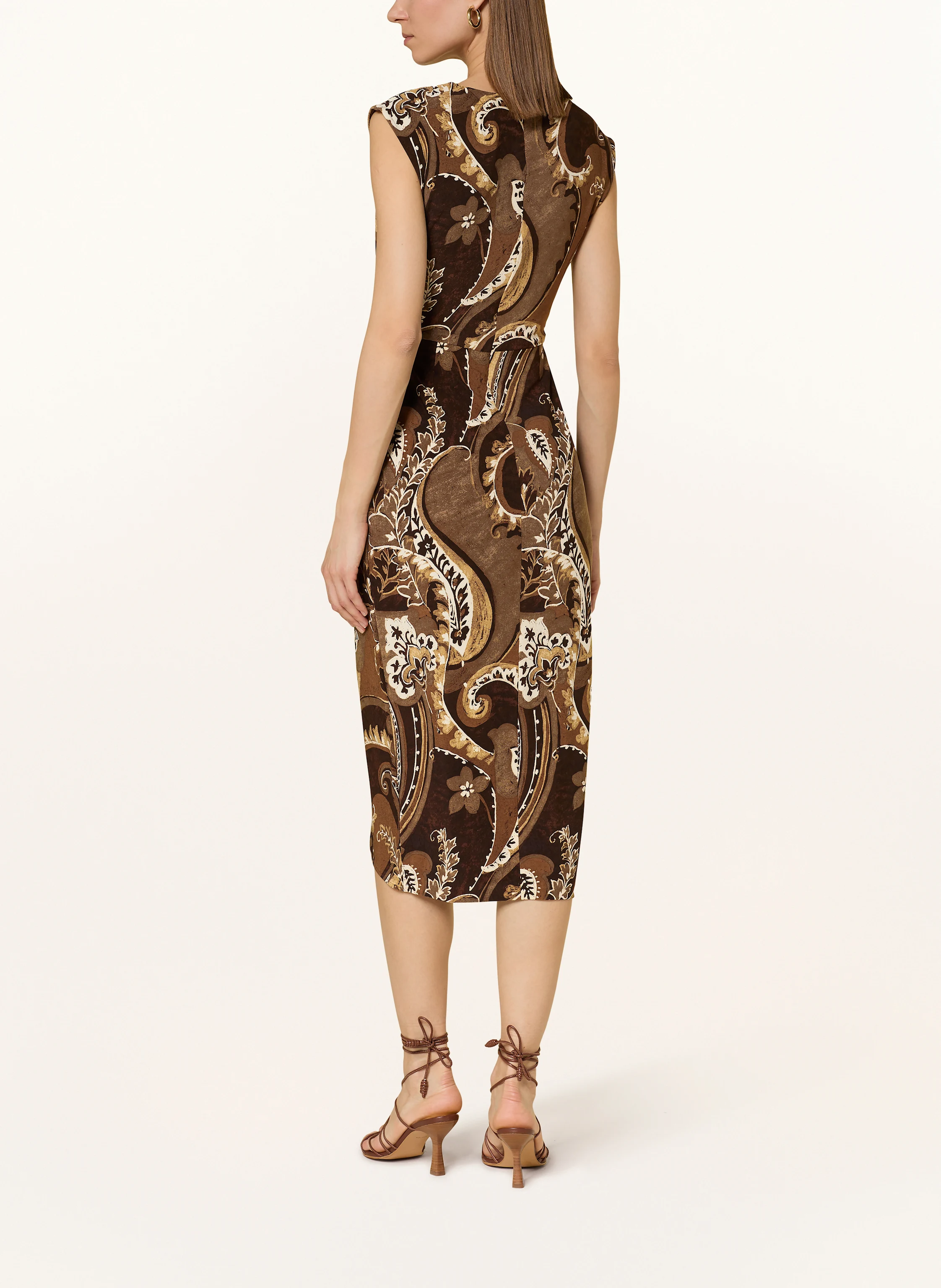 LAUREN RALPH LAUREN Jerseykleid in Wickeloptik