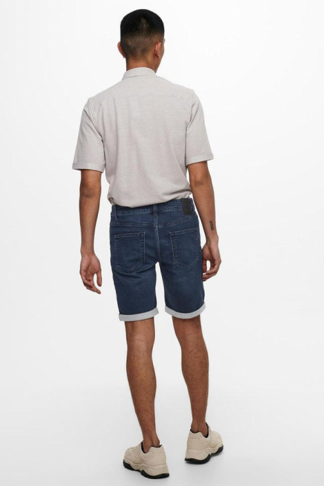 Only & Sons blauwe heren korte broek