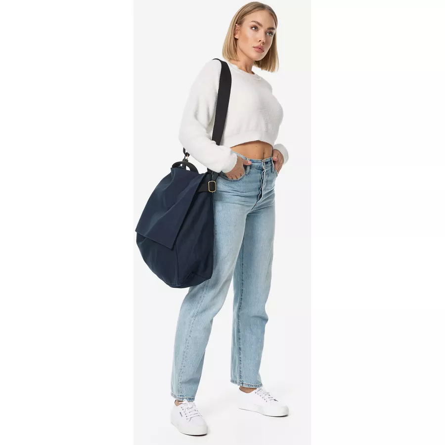 The Organic Company Schultertasche Big Shoulder Rei - dark blue